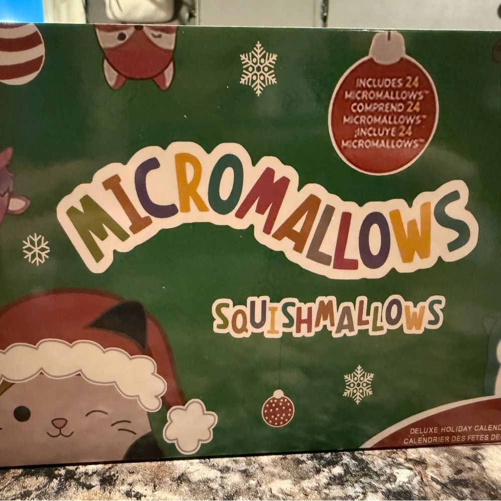 Squishmallows Micromallows Holiday Advent Calendar- Green and Red